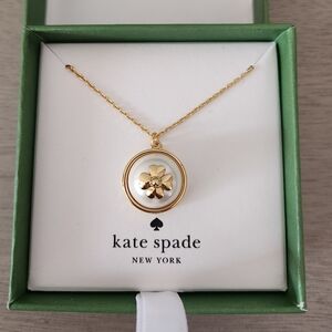 Kate Spade New York Pearl Necklace, Cream/Gold